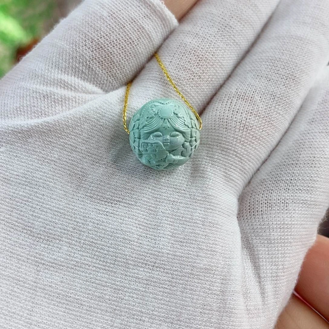 绿松石珠宝奇石未镶嵌