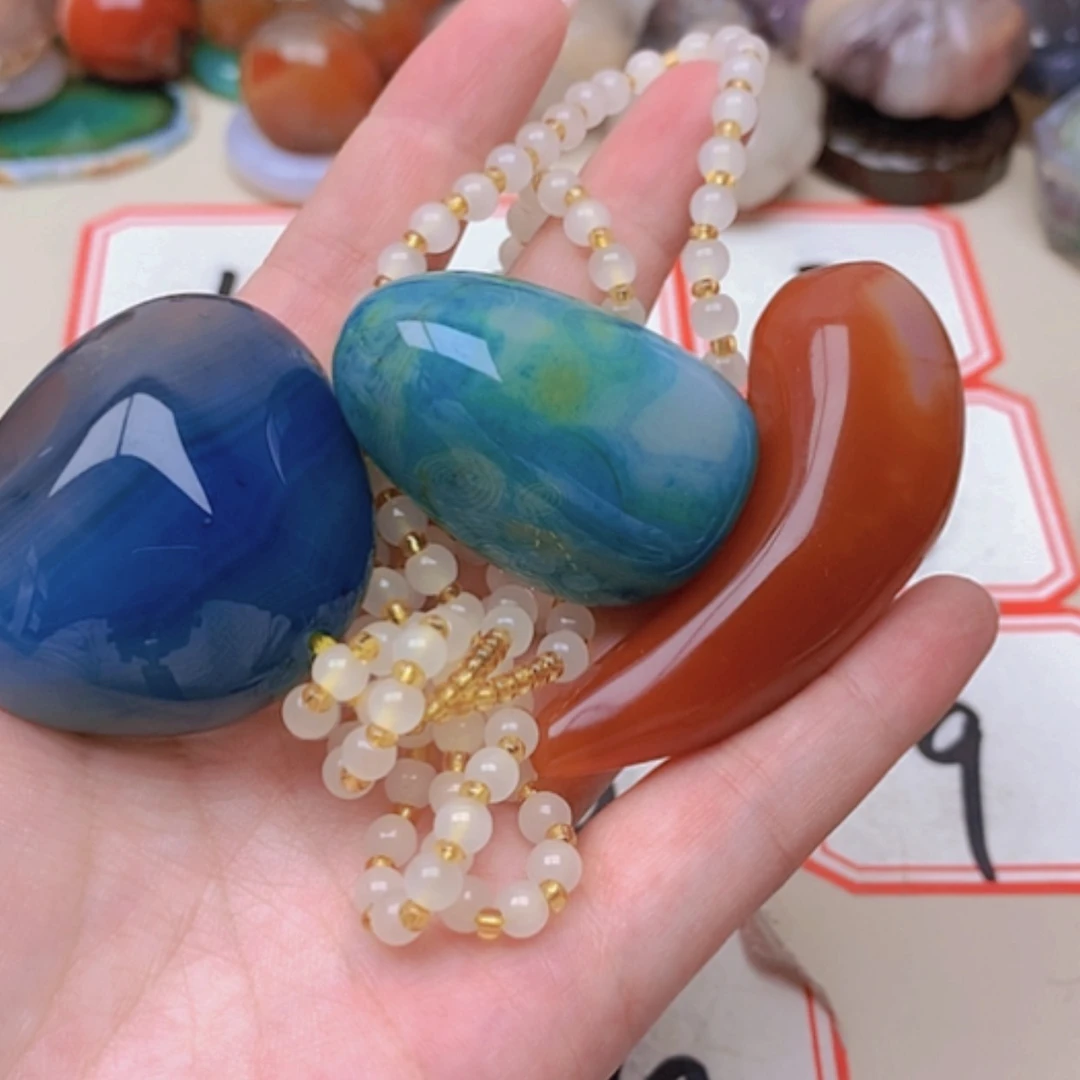 【闪购商品】未镶嵌玛瑙/玉髓珠宝半成品用****0