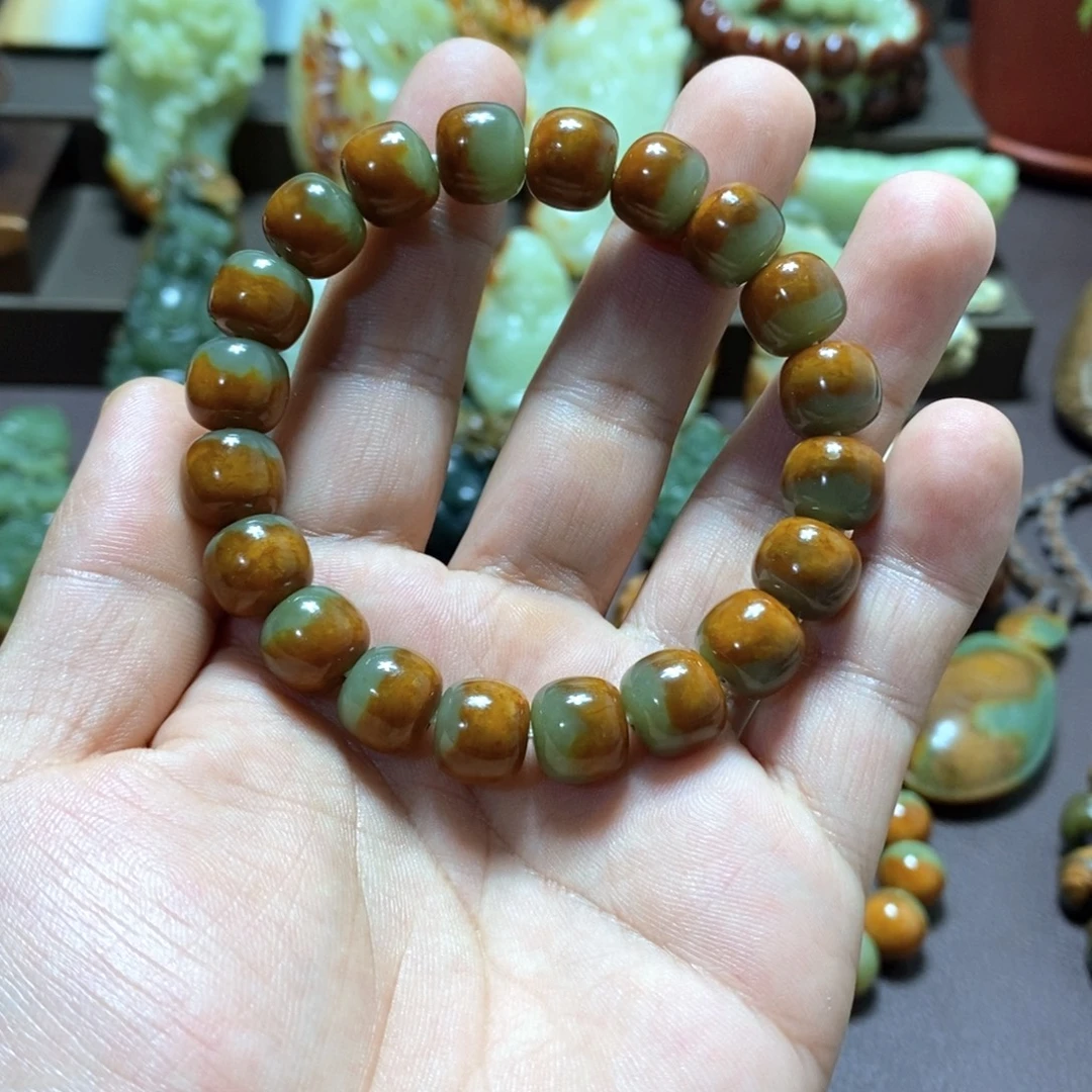 透闪石质玉未镶嵌手链