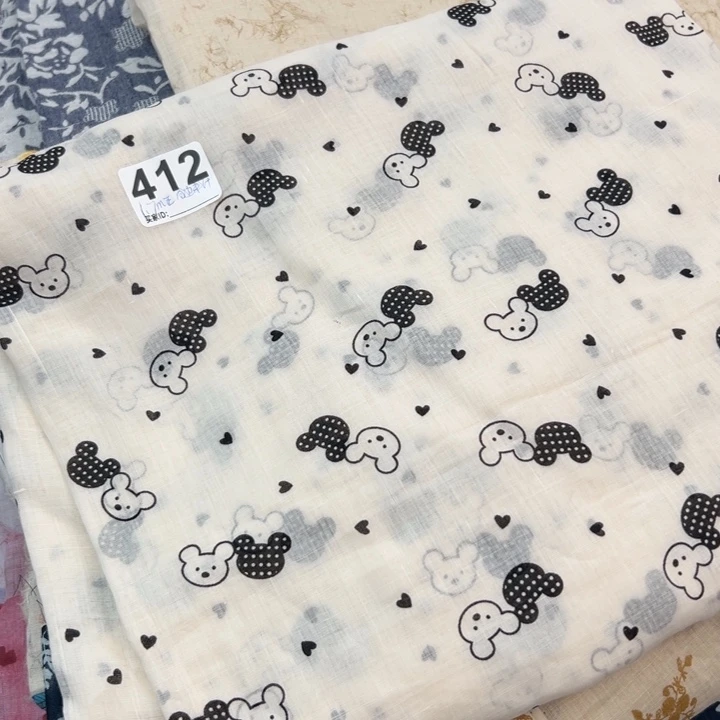 麻412小熊纯苎麻1.6米