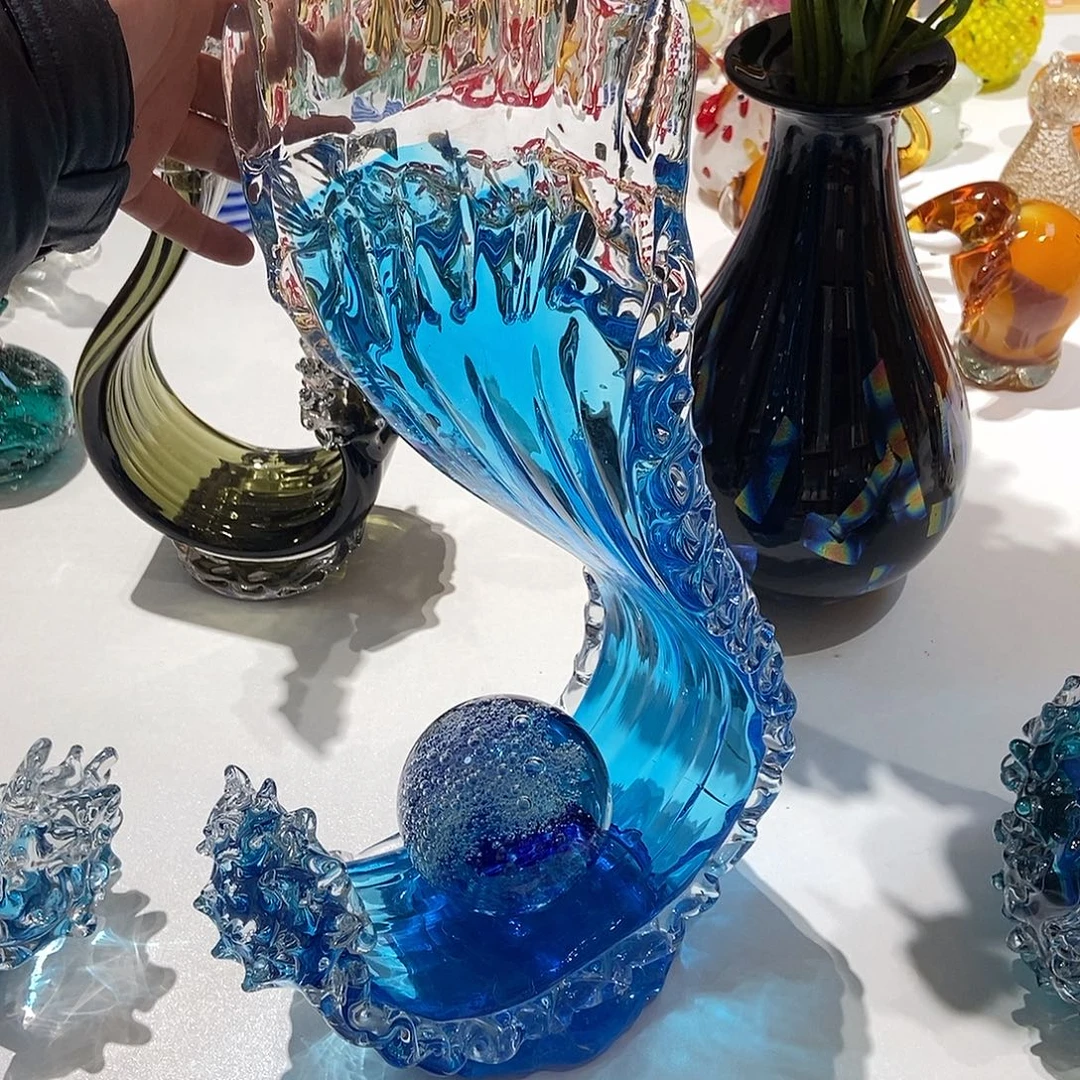 手工艺品琉璃微瑕