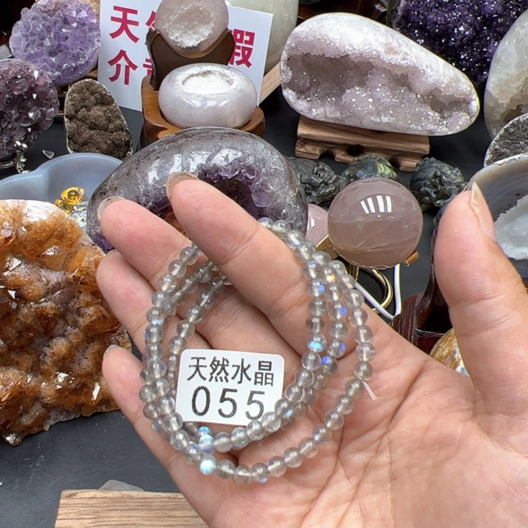 水晶珠宝半成品未镶嵌055