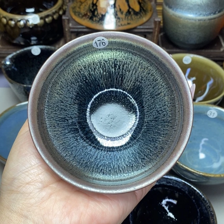 茶盏建窑建盏主人杯