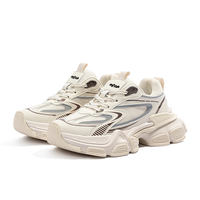 OPOA009新品老爹鞋休闲运动风厚底增高秋冬情侣款鞋潮流增高耐磨