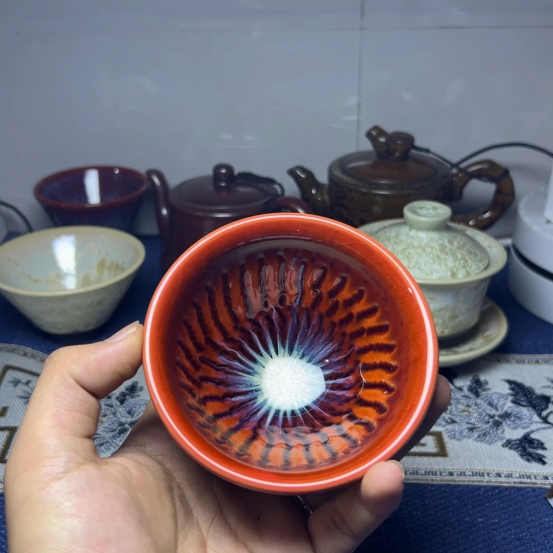 建阳建盏喝茶主人杯