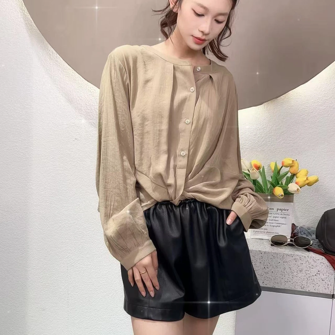 倾涩QINGSE时尚休闲衬衫72431106