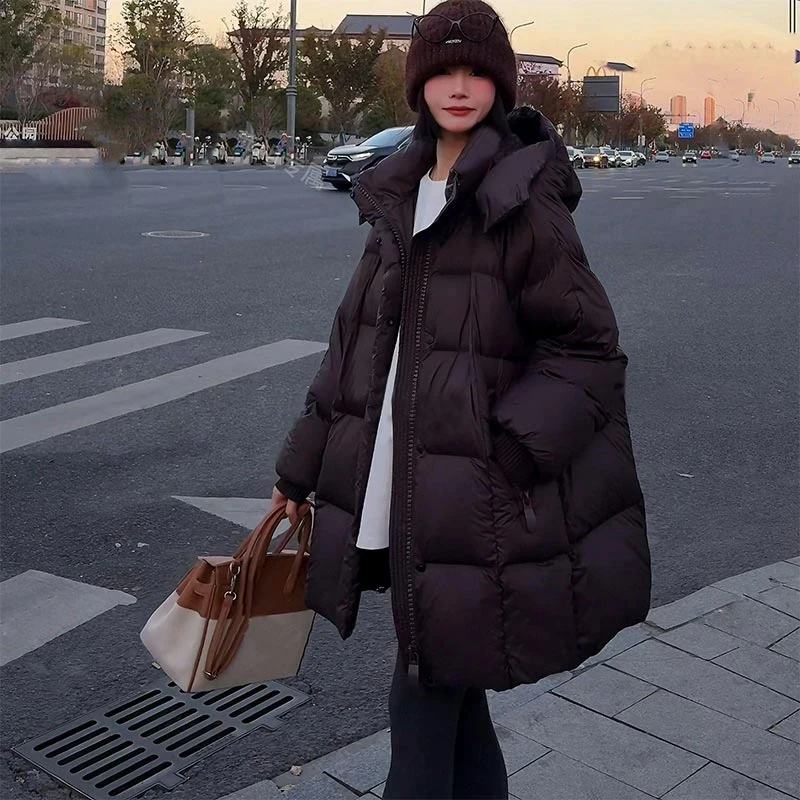 轻奢时尚洋气百搭高级感棉服2025年秋冬季新款加厚保暖潮流外套女