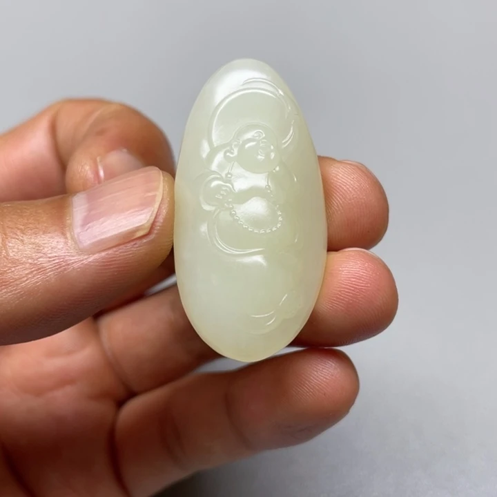 吊坠(不含链)未镶嵌和田玉龙**鸣