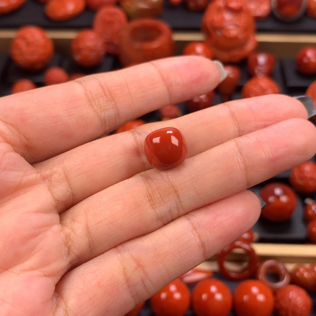 未镶嵌老型单珠10mm南红玛瑙