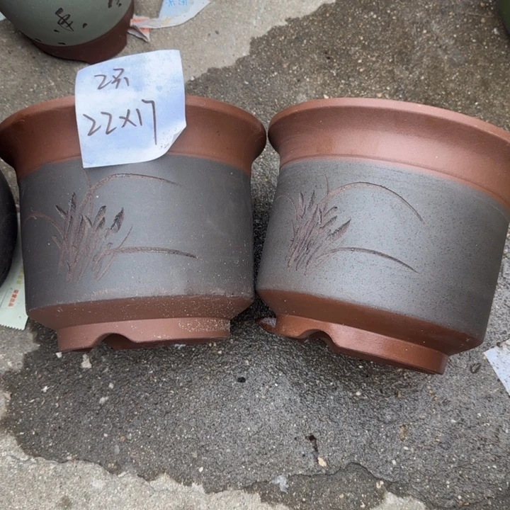 紫砂花盆特价商品