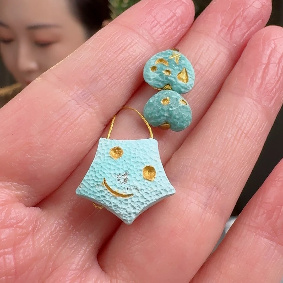 绿松石珠宝奇石未镶嵌