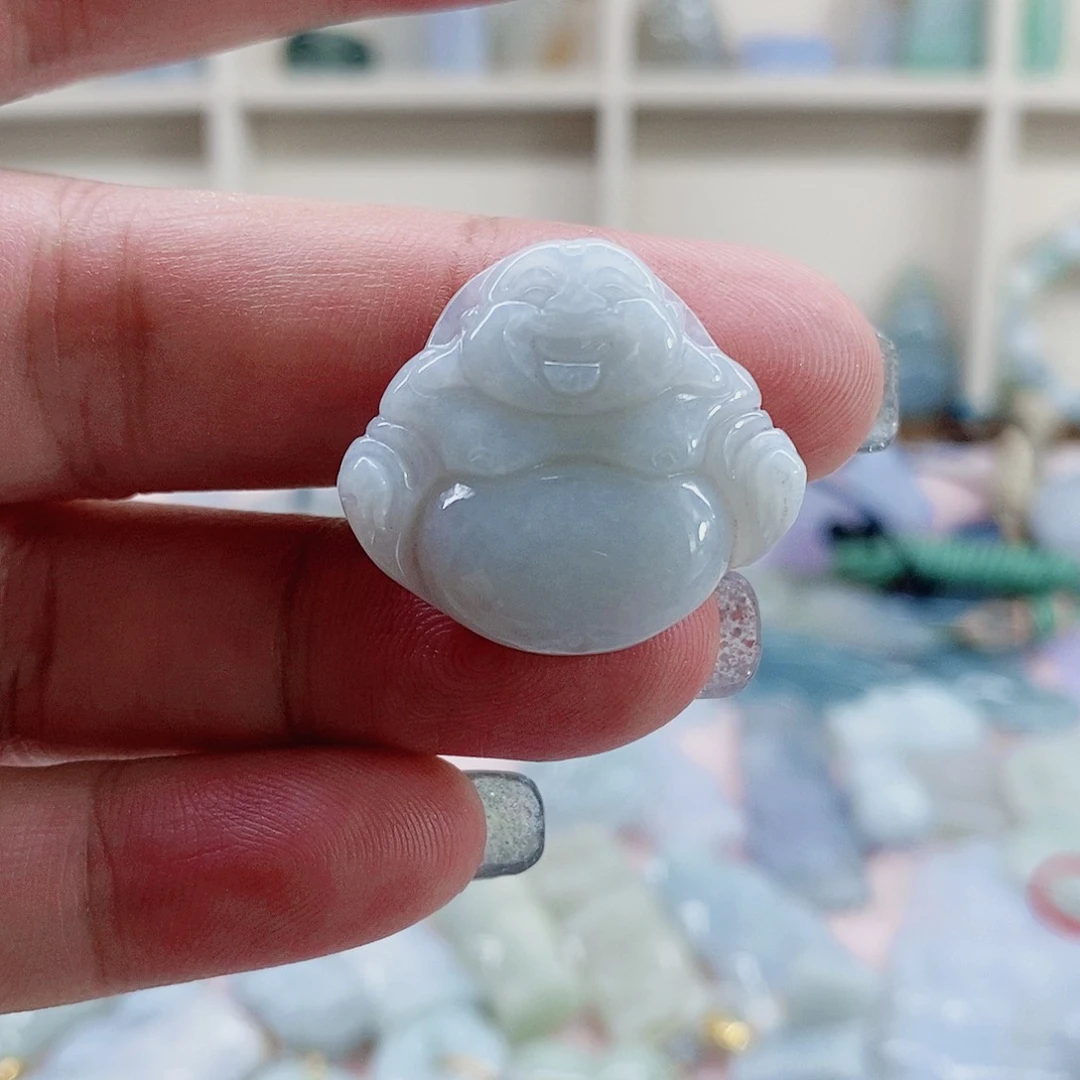 颈饰未镶嵌翡翠天然