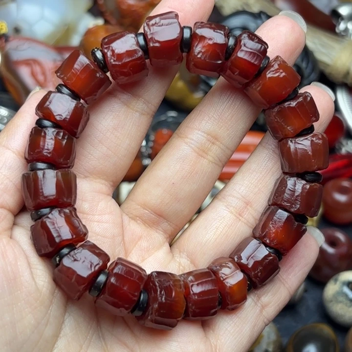 玛瑙/玉髓未镶嵌手链