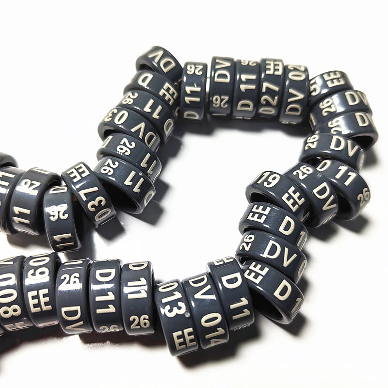 2026年观赏鸽元宝圆环摩登翻翻信鸽欧盟标准环私环定制2025年