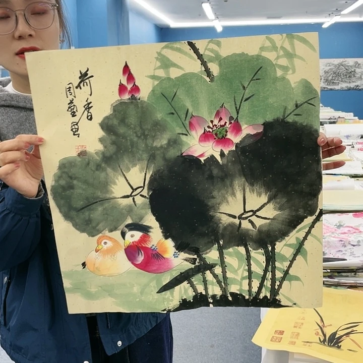 国画纯手绘国画作品鉴赏