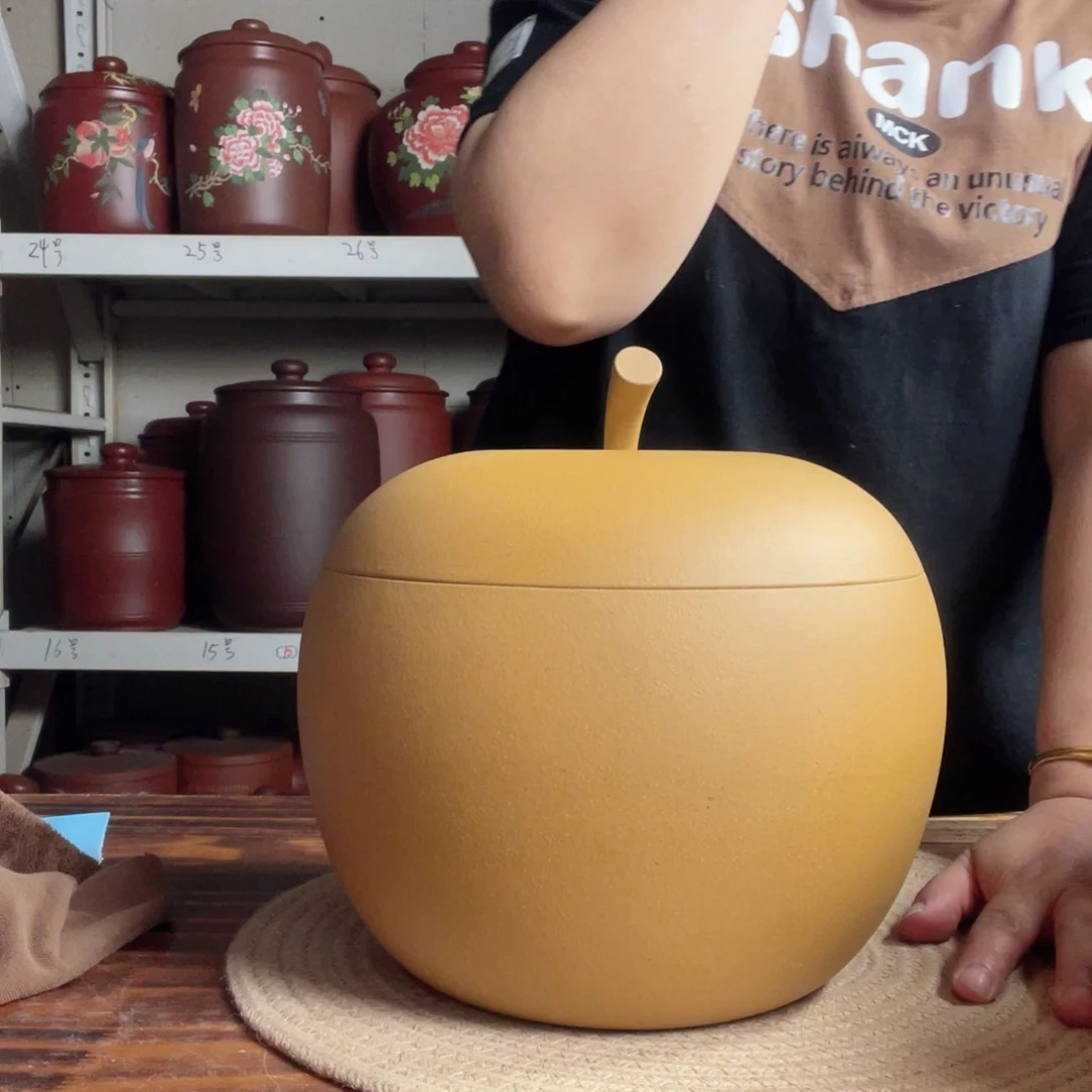 紫砂茶叶罐今天晚上