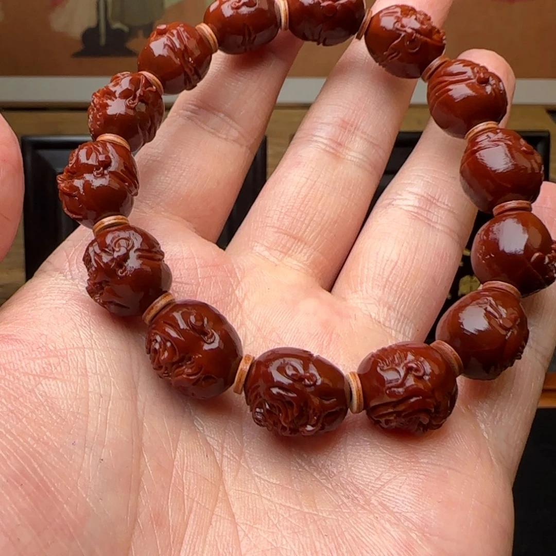 河***程橄榄核手串/手链小恶僧