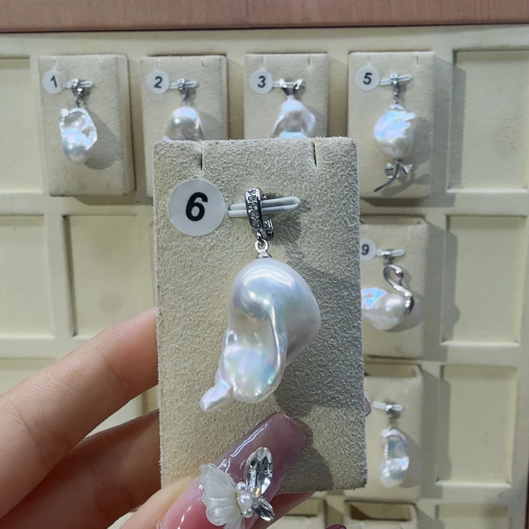 颈饰合金淡水珍珠