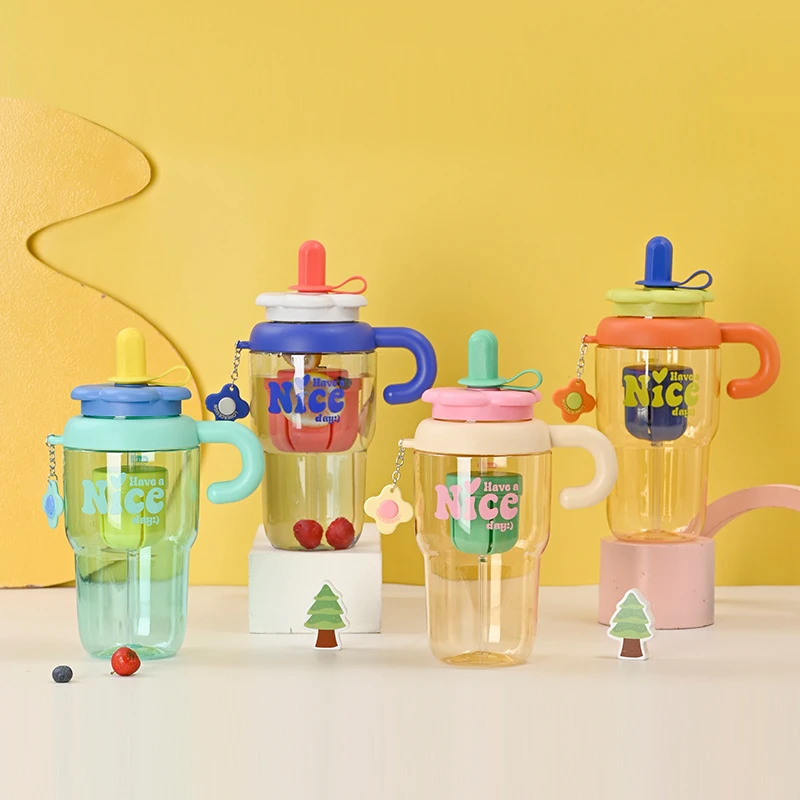 2025高颜值耐高温男女生冰霸杯便携学生吸管杯大容量巨无霸水杯
