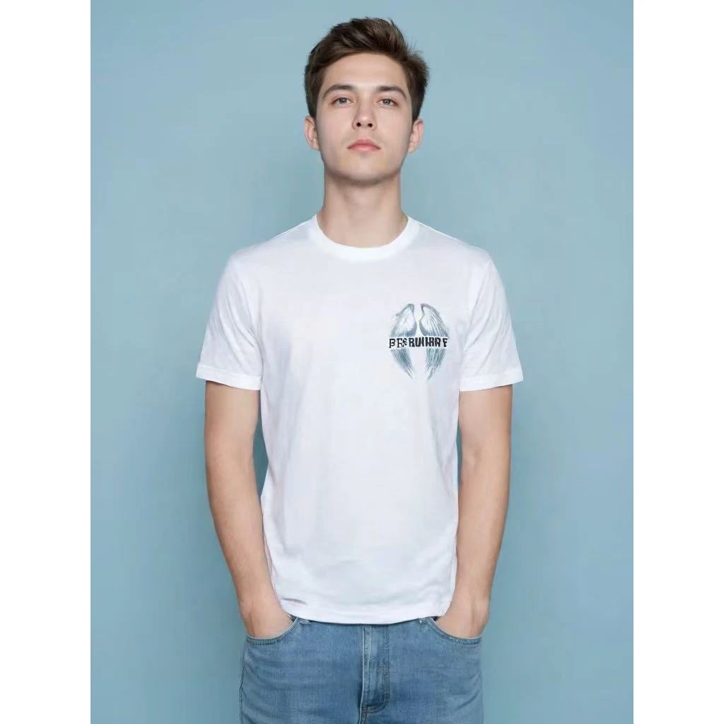 【1111白色】潮品圆领T恤