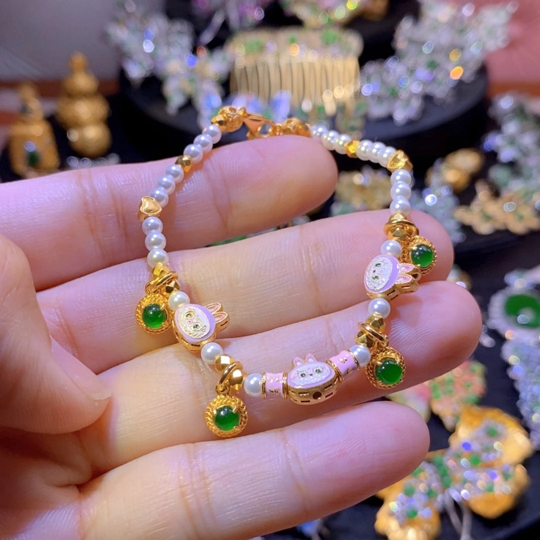 翡翠银S925镶嵌项圈天然翡翠