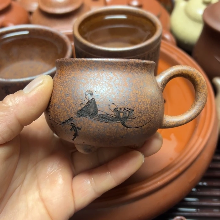 茶壶紫砂宜兴原矿紫泥