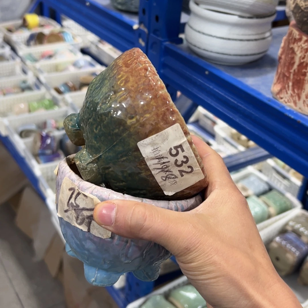 陶瓷陶瓷多肉花盆@@