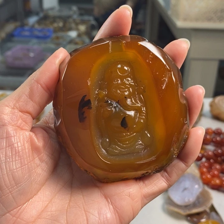 玛瑙/玉髓吊坠(不含链)未镶嵌