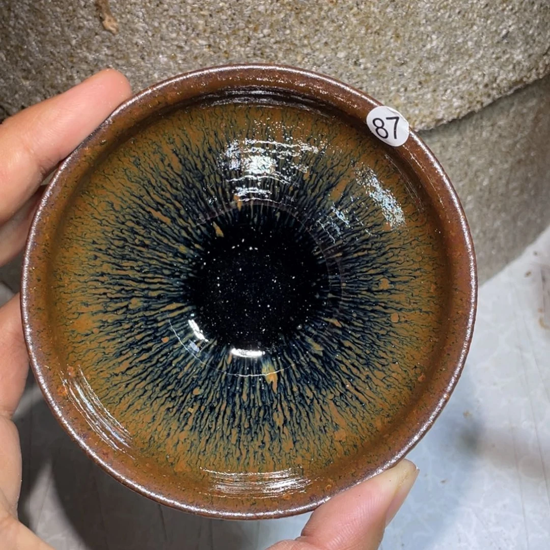 茶盏龙窑柴烧建盏87