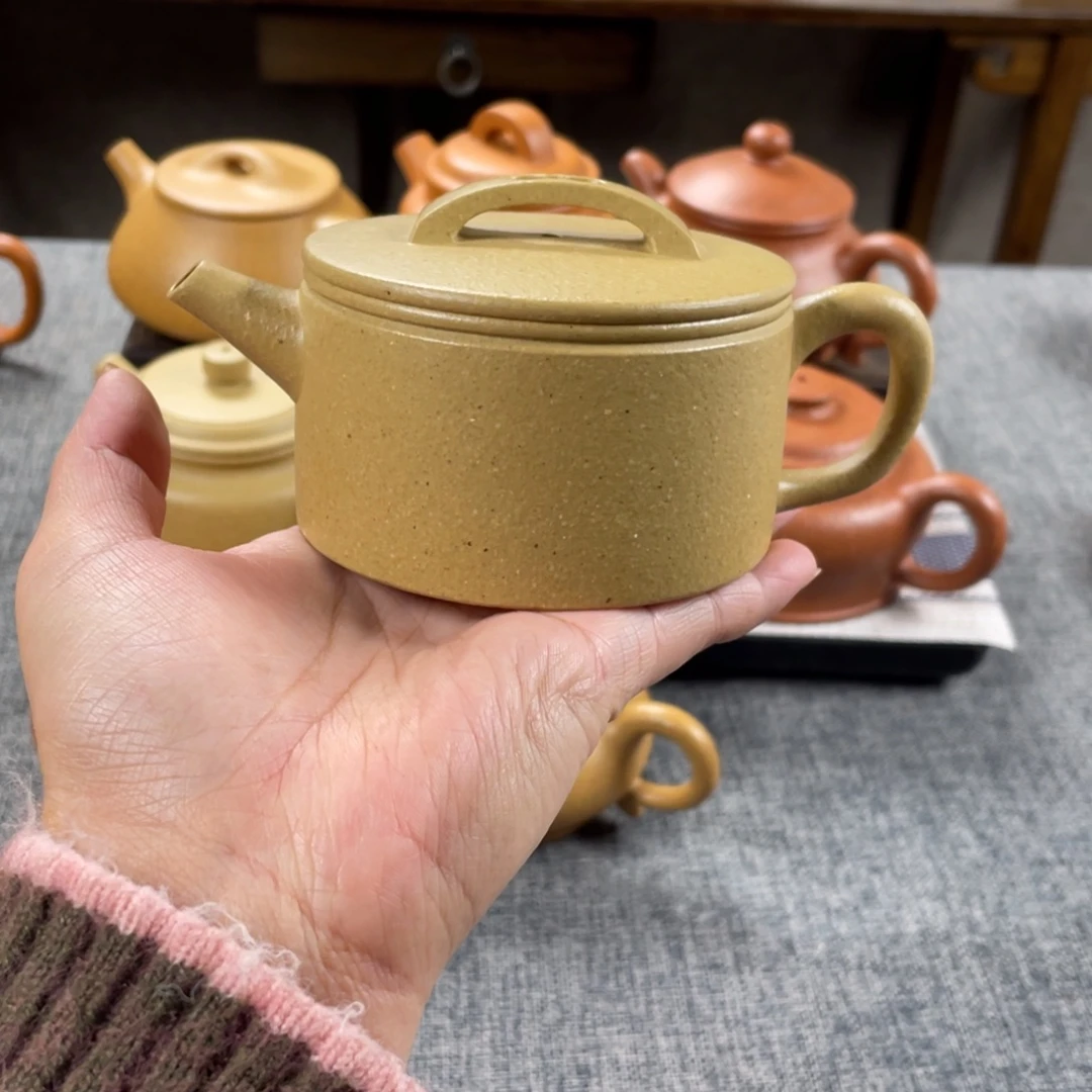 茶壶紫砂本绿汉瓦全手30目180