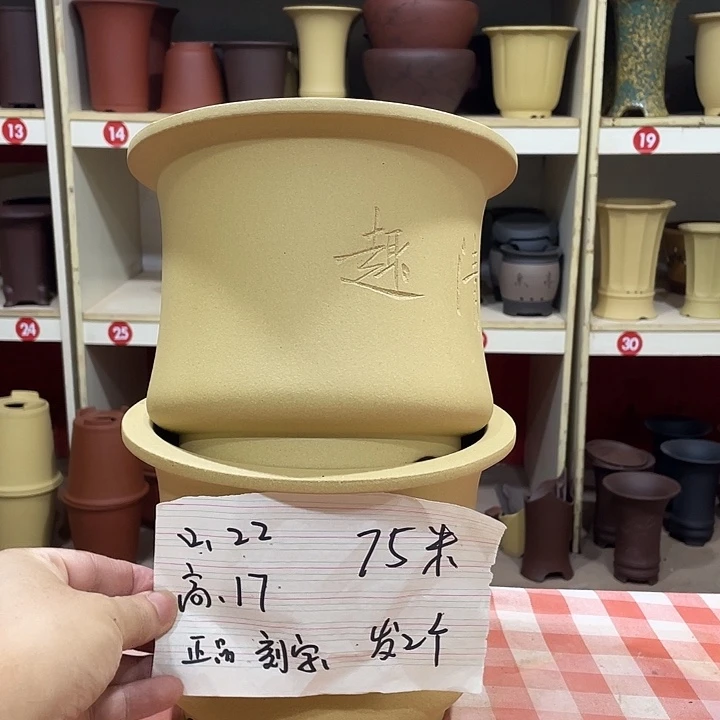 宜兴丁山张伟花盆