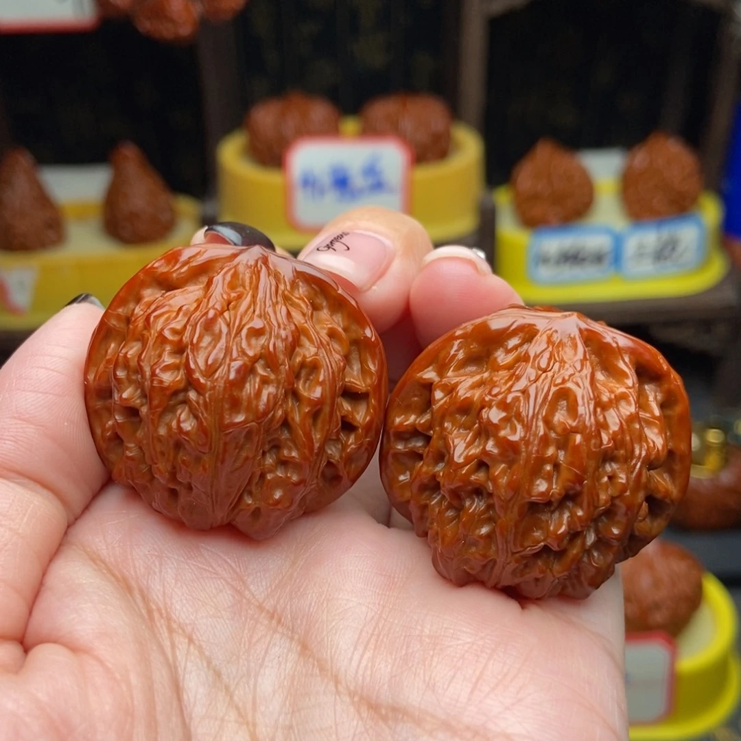 文玩核桃吊坠36寿桃