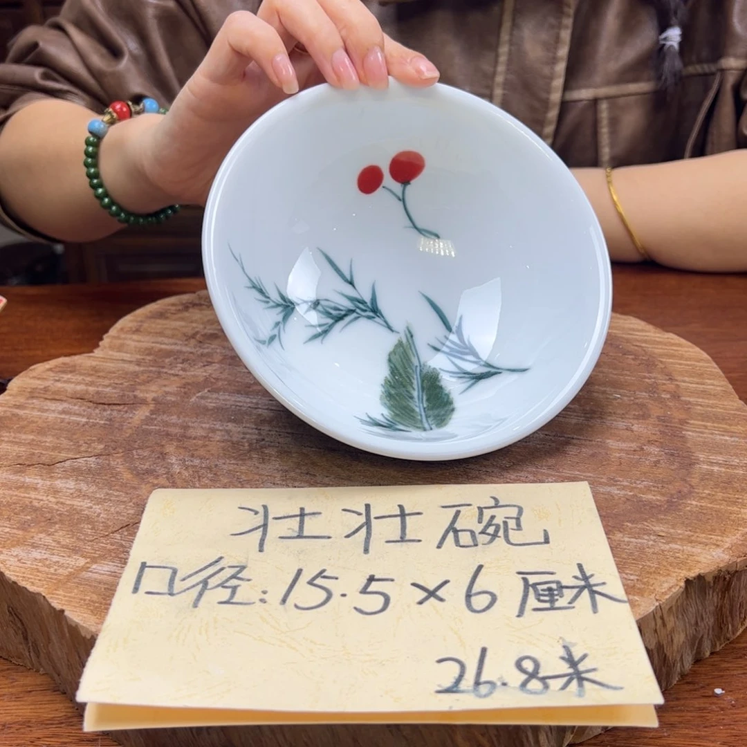 瓷片景德镇陶瓷手工手绘制作
