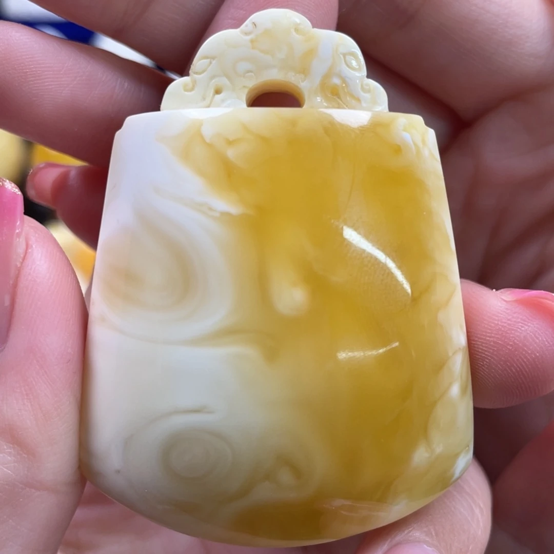 蜜蜡裸石未镶嵌琥珀蜜蜡