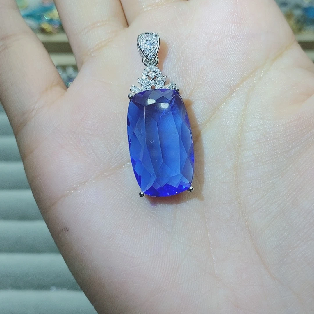 【闪购商品】托帕石耳饰银S925镶嵌