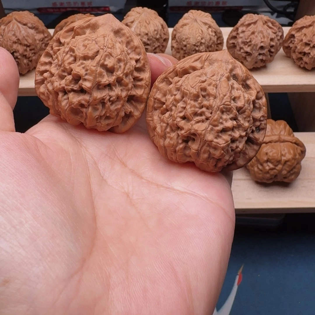 文玩核桃把件8全品43官帽