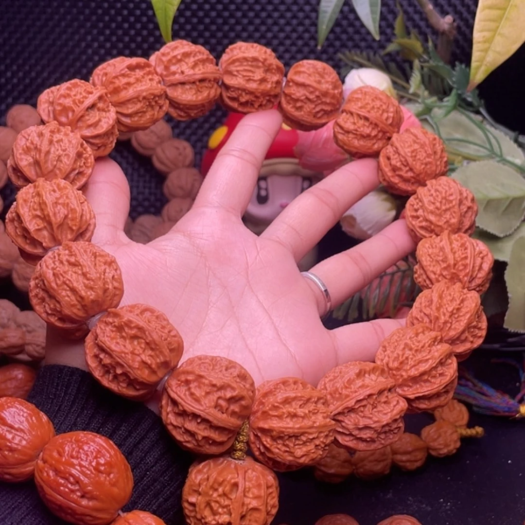 海****手串文玩核桃龙骨京八棱