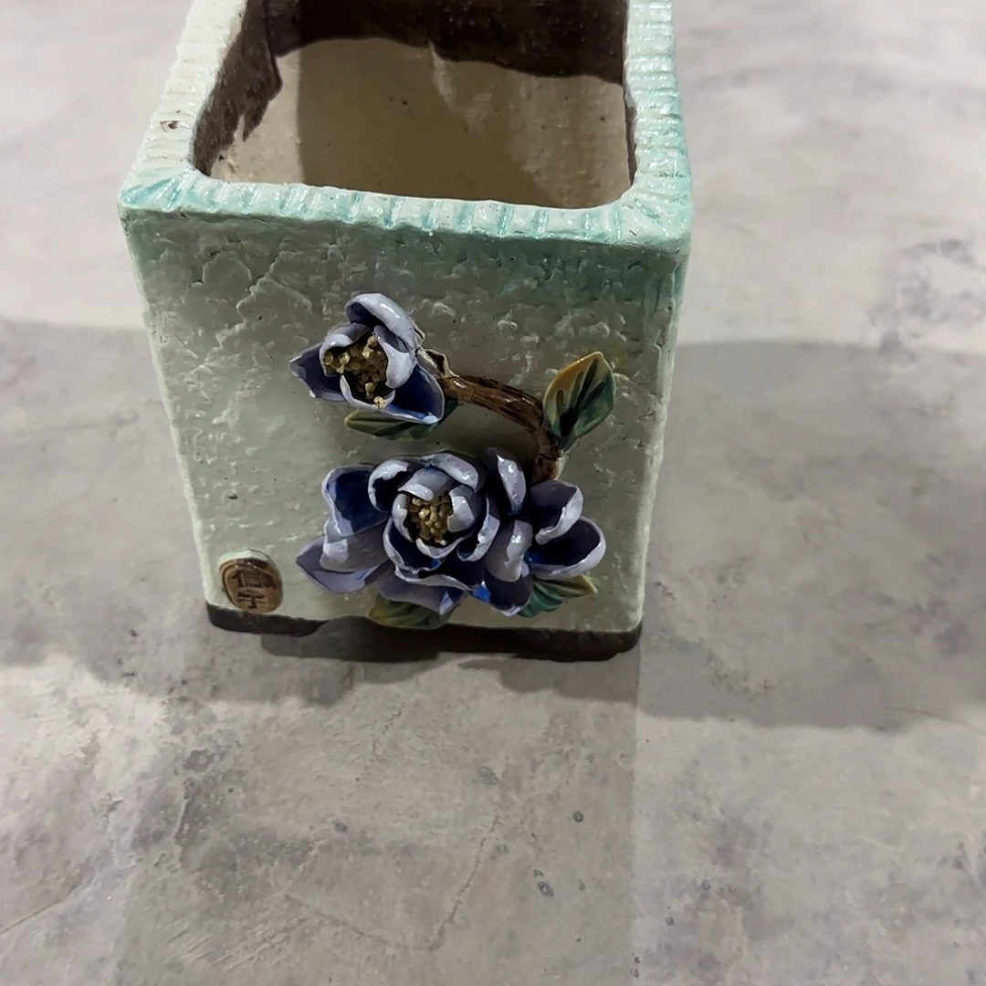 浅*信宇麦饭石花盆