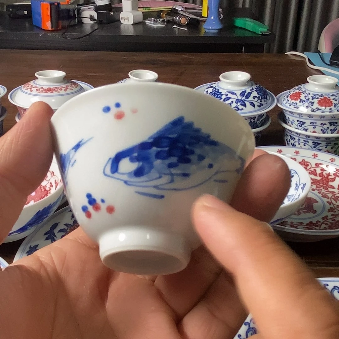 杯景德镇高温还原陶瓷