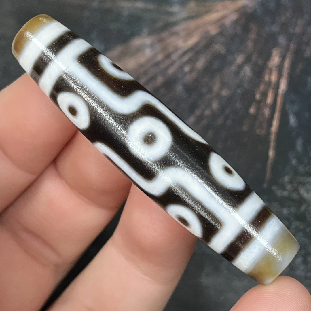 高油包浆九眼珠项坠吊坠锁骨链饰品情侣款时尚潮流送朋友大气