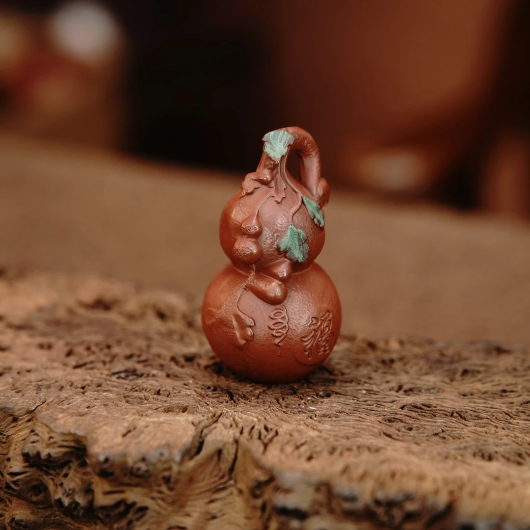 宜兴原矿紫砂 茶具 茶宠 葫芦