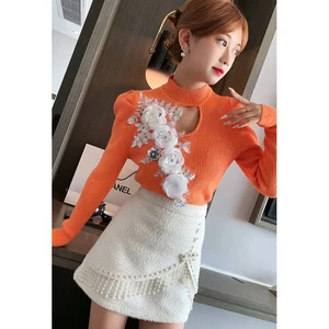 芙娜妮国内设计师时尚品牌气质秋季新款设计感女装F2131887B