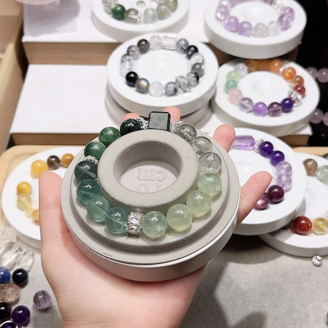 水晶手链未镶嵌天然水晶