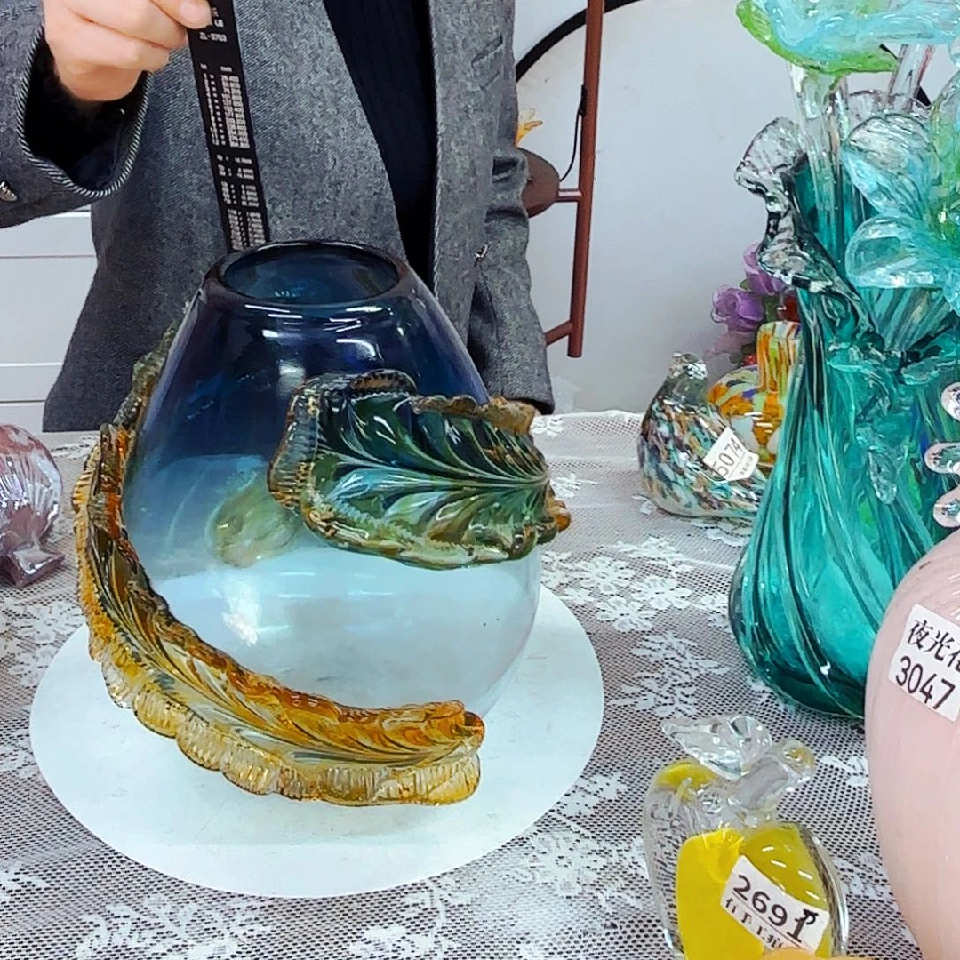 琉璃花瓶花器艺术品