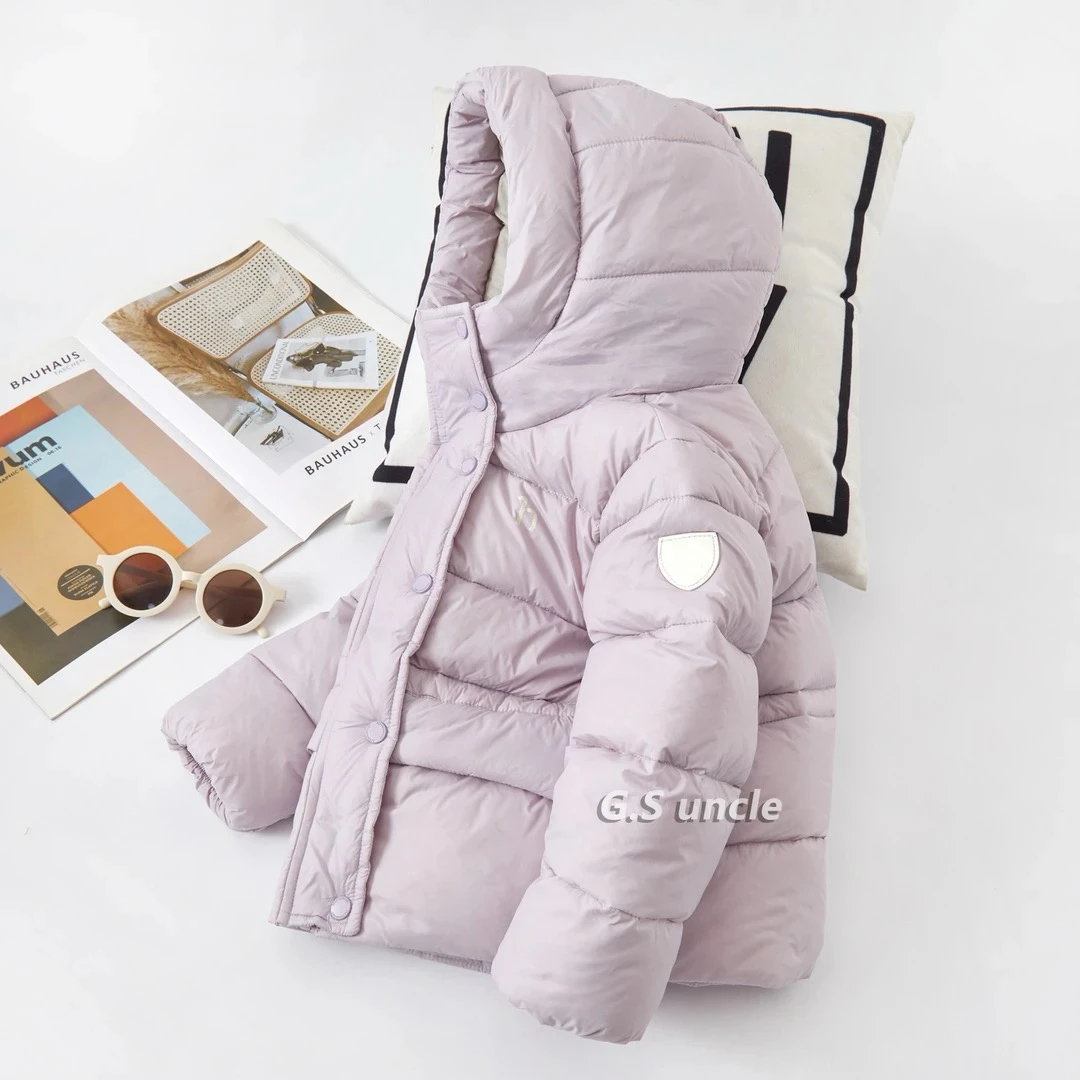 XYD【冬日小暖炉】H24110女童冬季韩版时尚洋气连帽款羽绒服