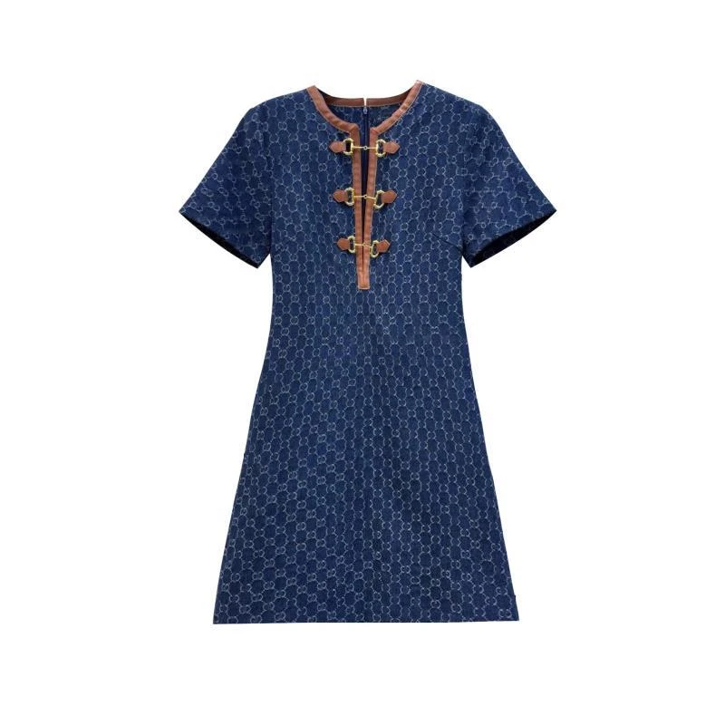 2025oz气质百搭高级修身显瘦时尚连衣裙#QZ-31