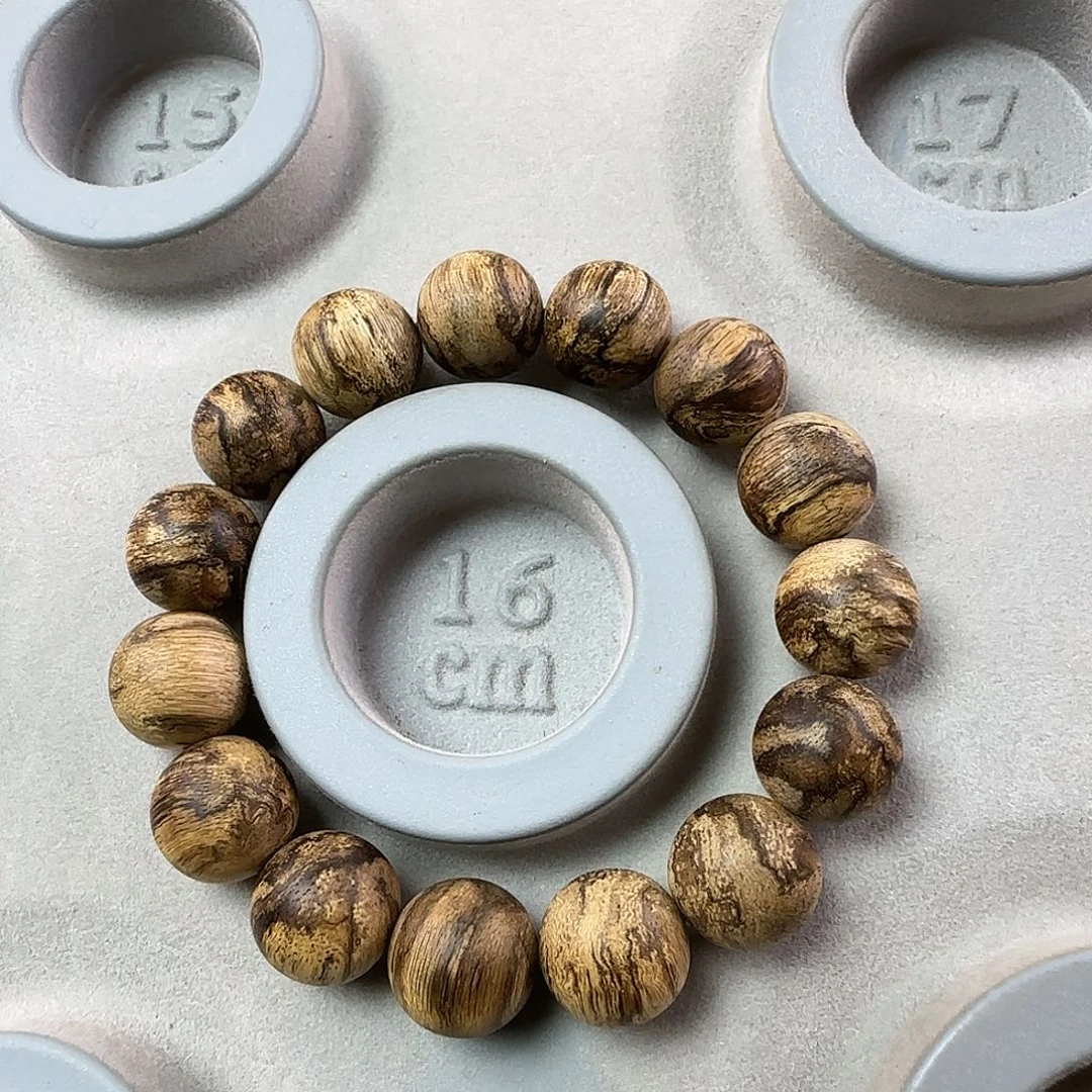 手串沉香达拉干 1.5 虎斑 16.7g