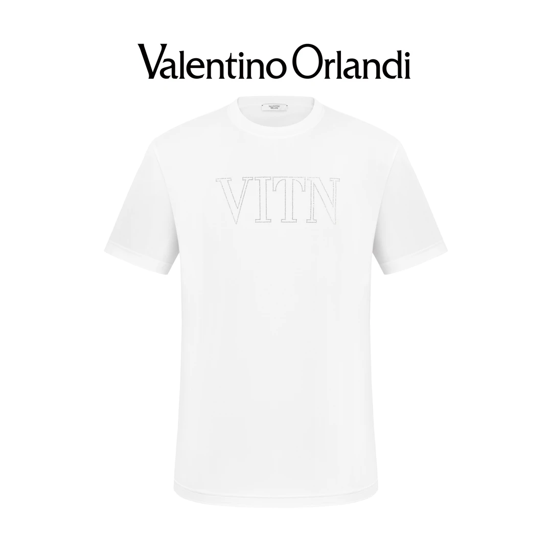 VALENTINO ORLANDI男士夏季时尚百搭圆领短袖T恤