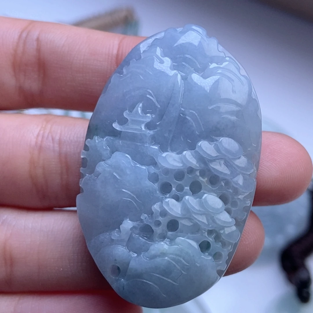未镶嵌挂件翡翠翡翠