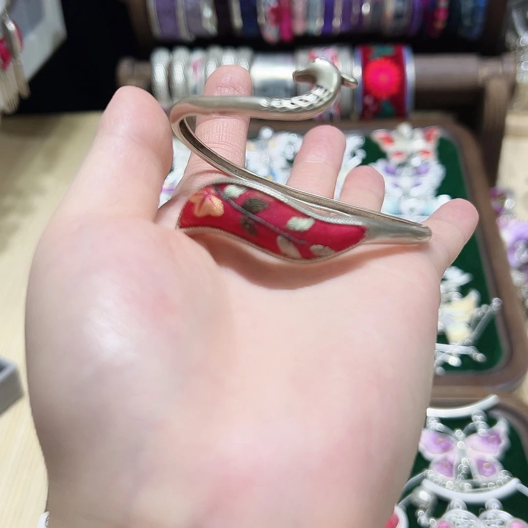 织绣凤凰苏绣手镯（特价不售后）